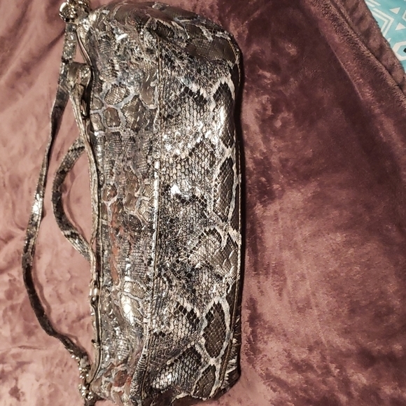 GENNA de Rossi XLarge purse‎ snake skin - Picture 5 of 16